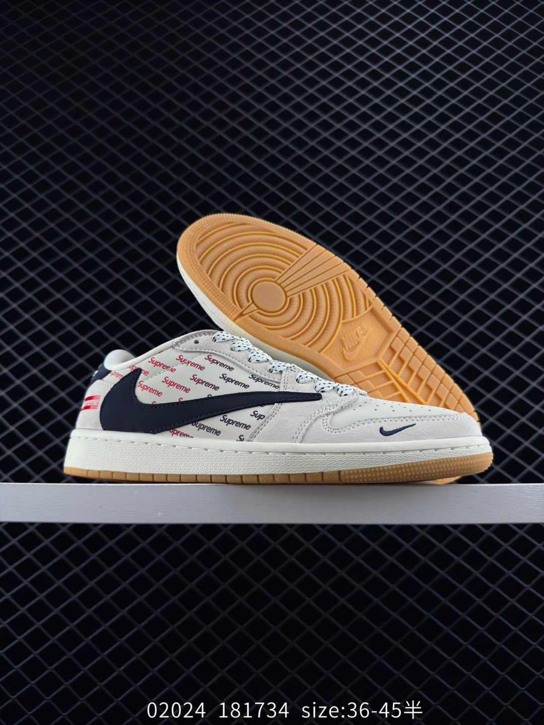 Travis Scott x Air Jordan 1 ” Reverse Mocha “